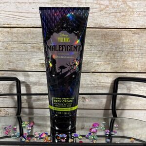 Bath Body Works Disney Villains Maleficent Ultimate Hydration Body Cream 8oz NEW